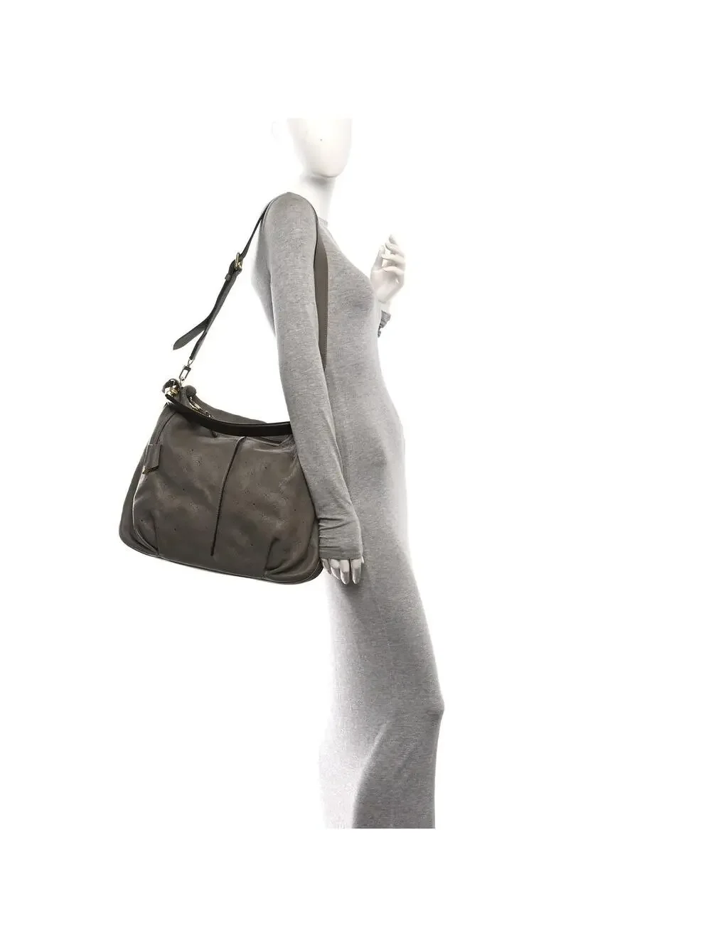 Louis Vuitton Mahina Selene Mm Taupe #334321L12B